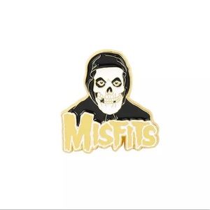 Misfits Crimson Ghost Logo Lapel Jacket Flair Pin